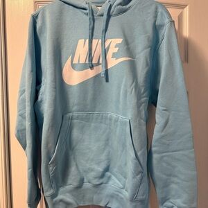 Nike Sky Blue Pullover Hoodie